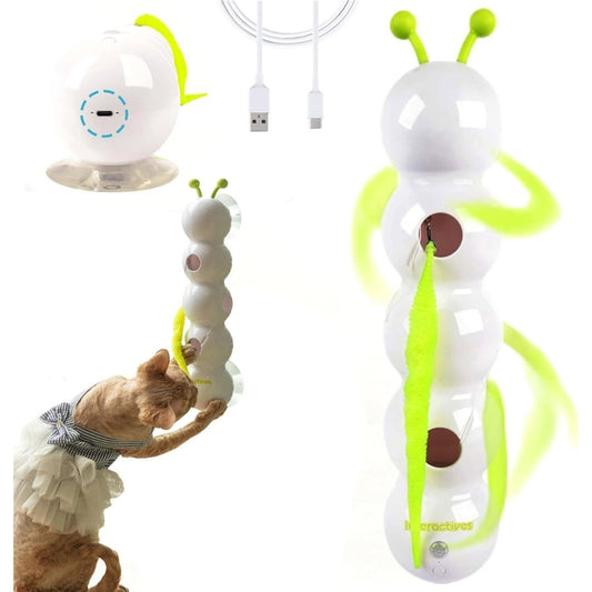 Wiggly Smart Caterpillar – Keeps Cats Active