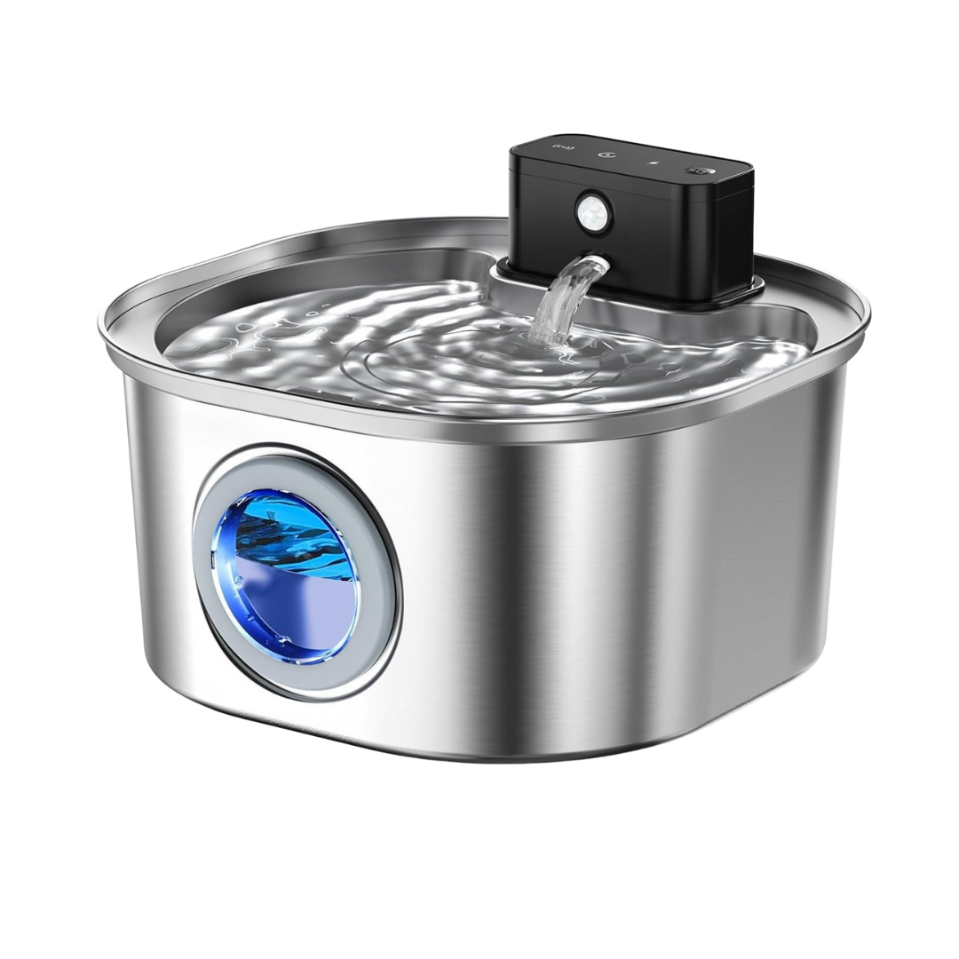 Smart Stainless Steel Pet Fountain with FREE GIFT